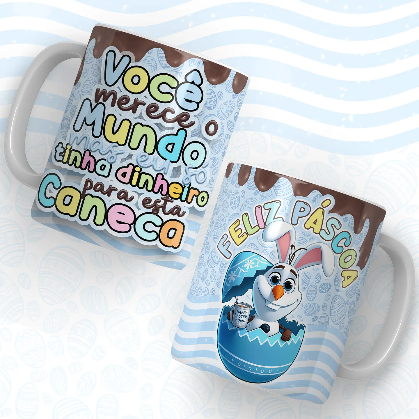 66 Artes para Caneca Páscoa Princesas Arquivos em Jpg  24