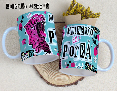 8 Artes para Caneca Dia das Mulheres Marrua Arquivos Editável 