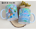 4 Artes para Caneca Hora de Acordar Disney Arquivos Editável