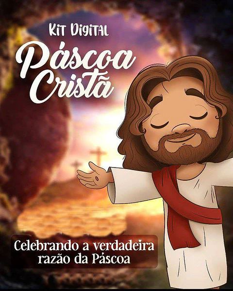 Kit Digital Mimos Páscoa Cristã em Pdf
