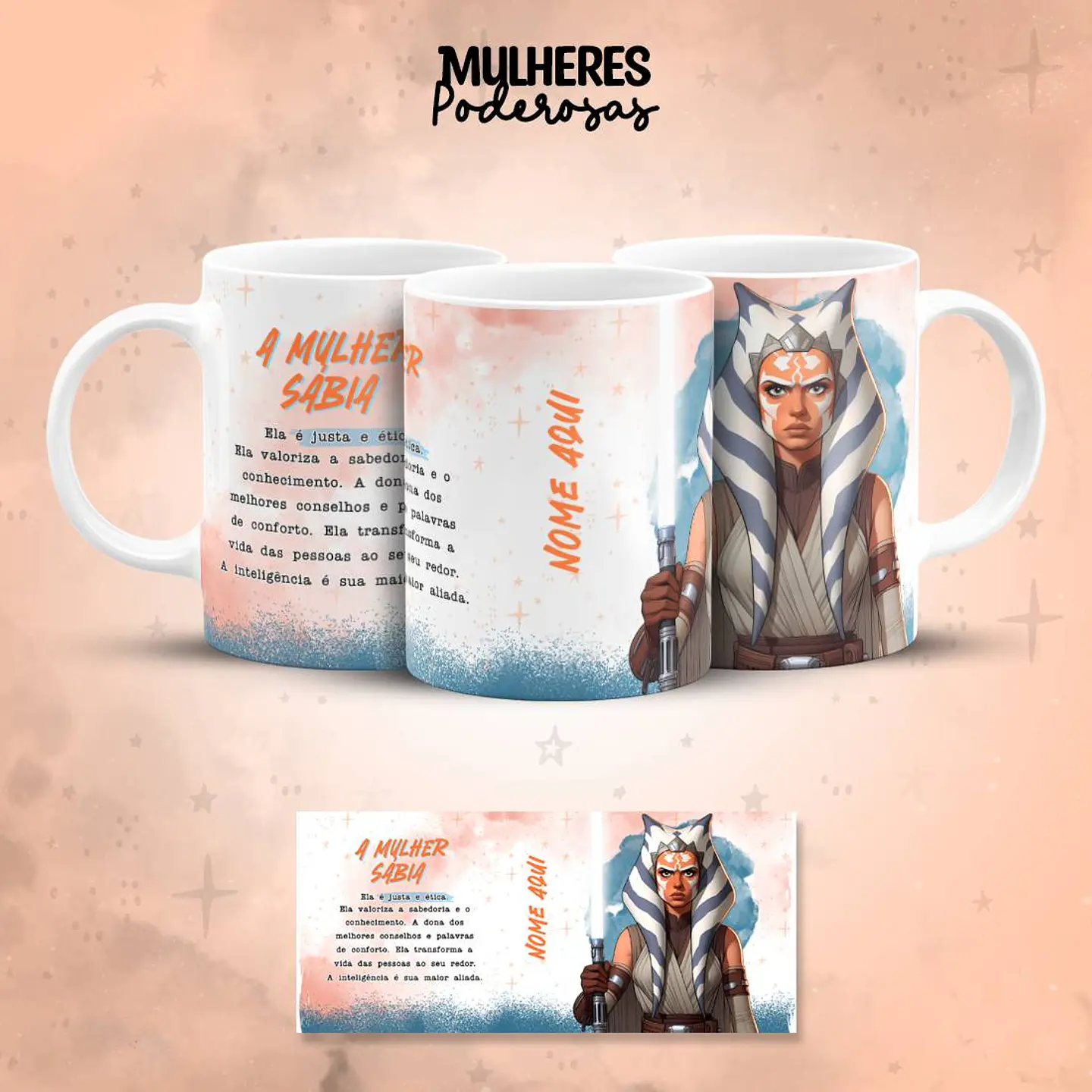 17 Artes para Caneca Mulheres Poderosas Personagens Arquivos em Jpg 2