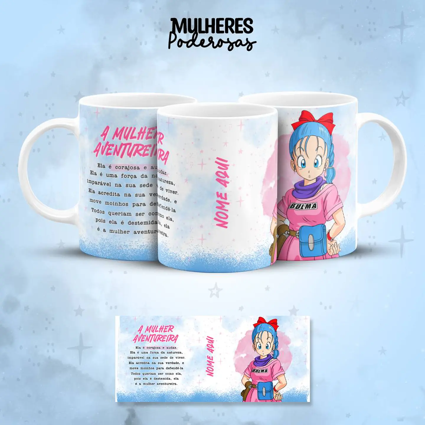 17 Artes para Caneca Mulheres Poderosas Personagens Arquivos em Jpg 5