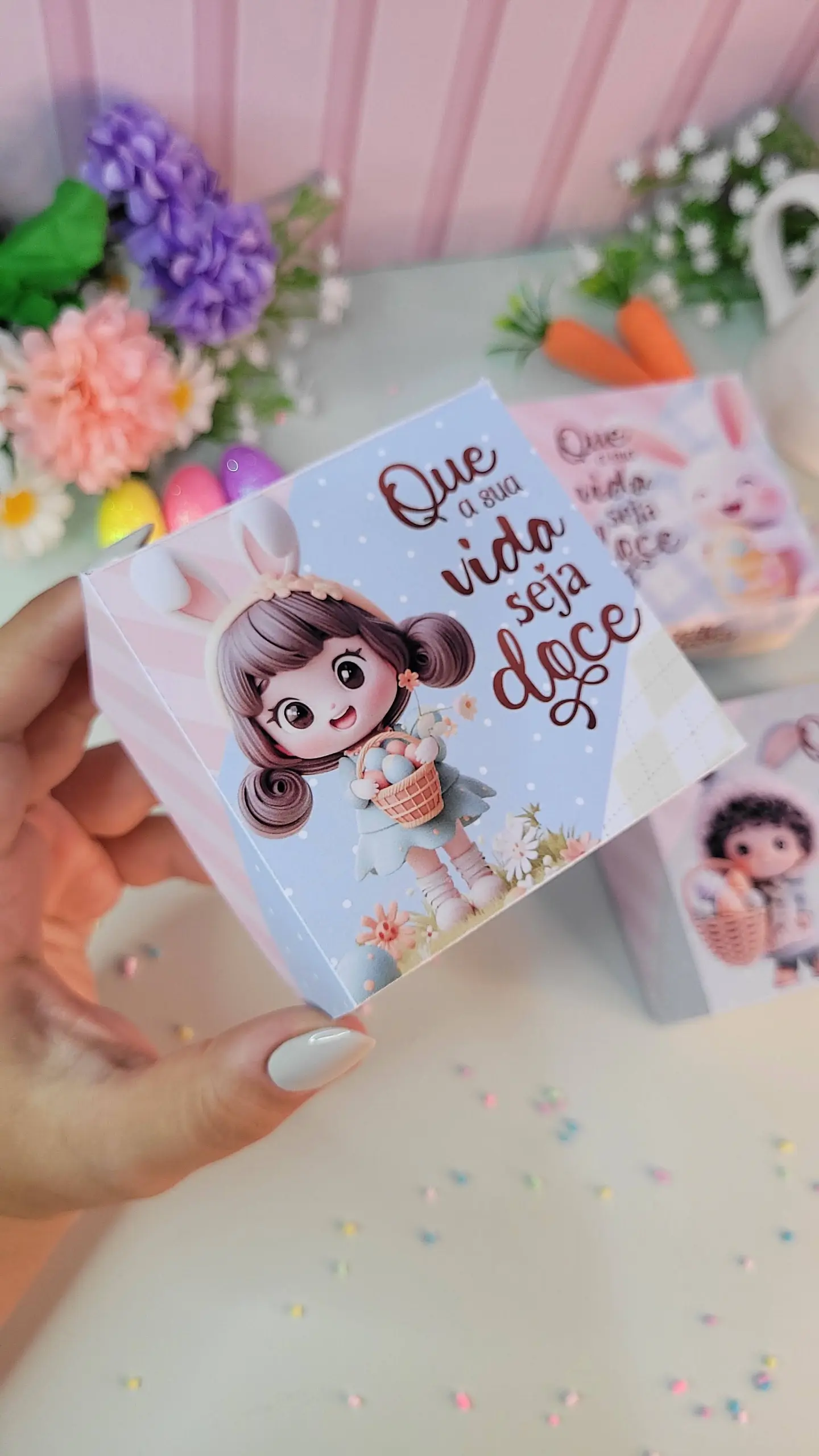 Kit Digital Mimos Doce Páscoa em Png 3