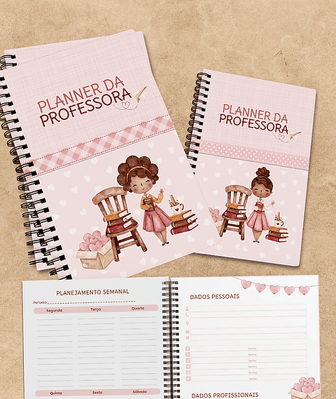 Arquivo Agendas Planner Professores 2024 em Pdf