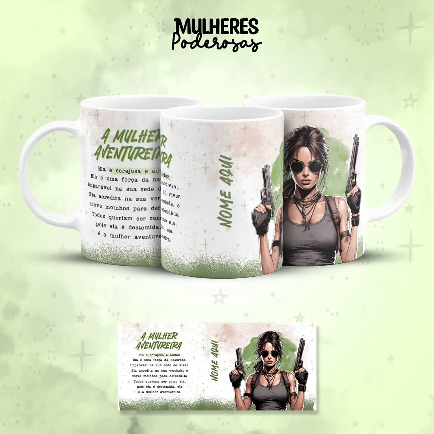 17 Artes para Caneca Mulheres Poderosas Personagens Arquivos em Jpg 9