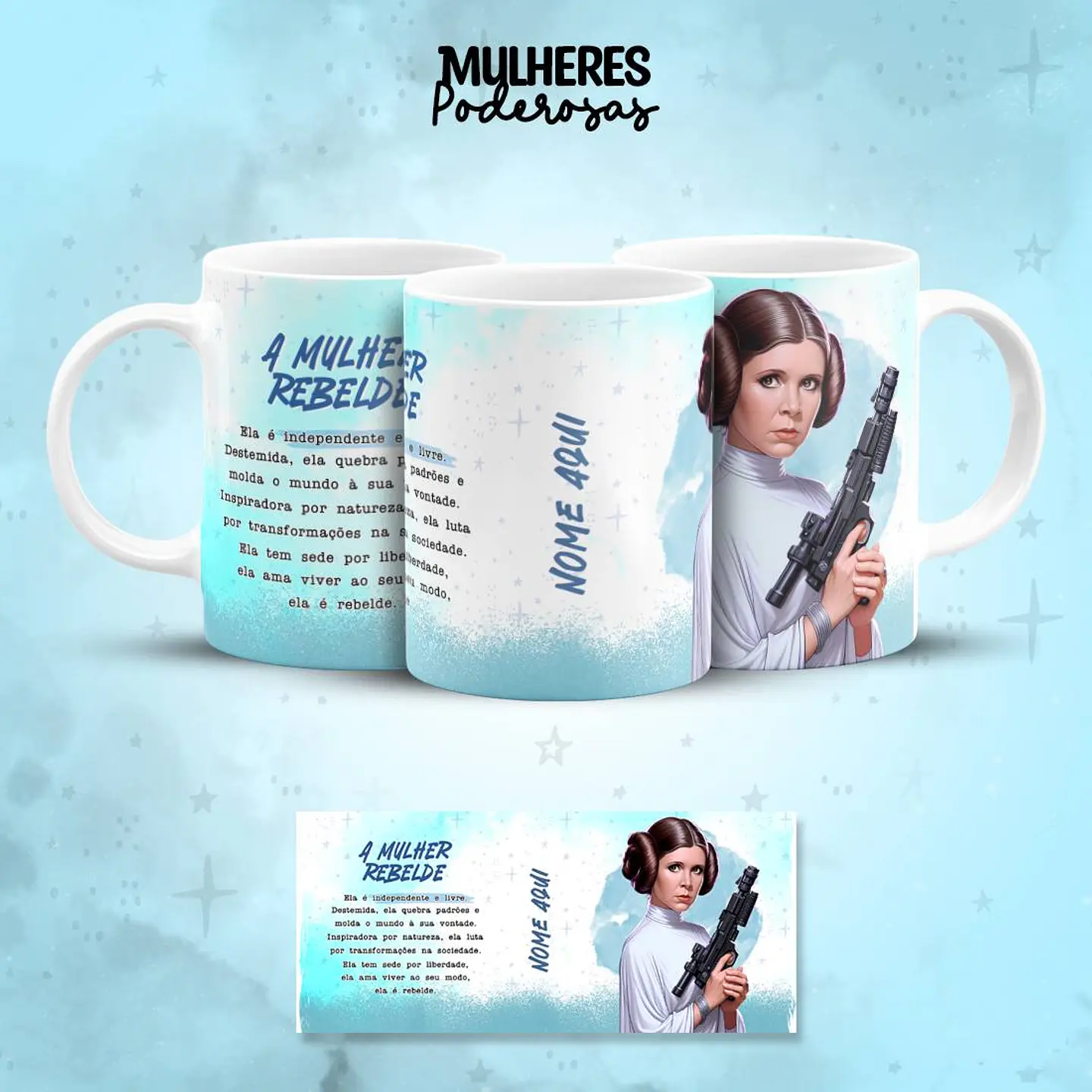 17 Artes para Caneca Mulheres Poderosas Personagens Arquivos em Jpg 10