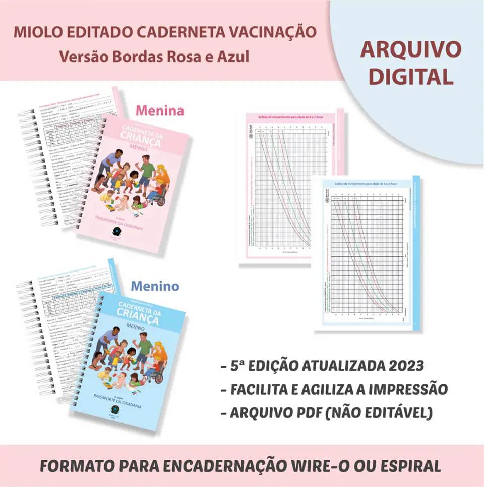 Arquivo Cadernetas de Vacinação 2024 em Pdf  1