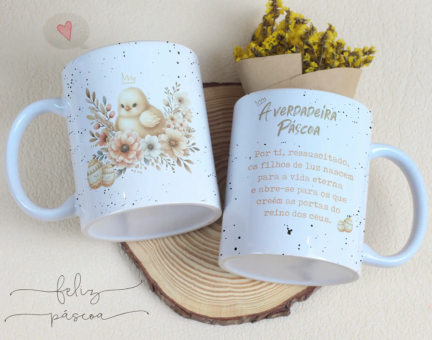 14 Artes para Caneca Páscoa Cristã Arquivos Editável 6