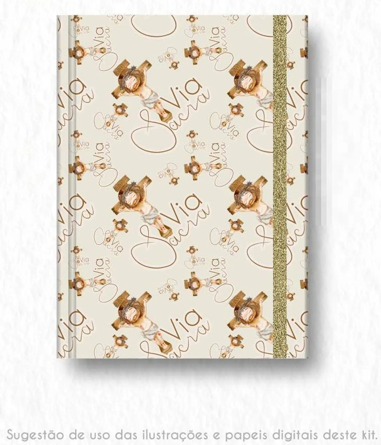 Kit Digital Via Sacra Aquarela em Png  4