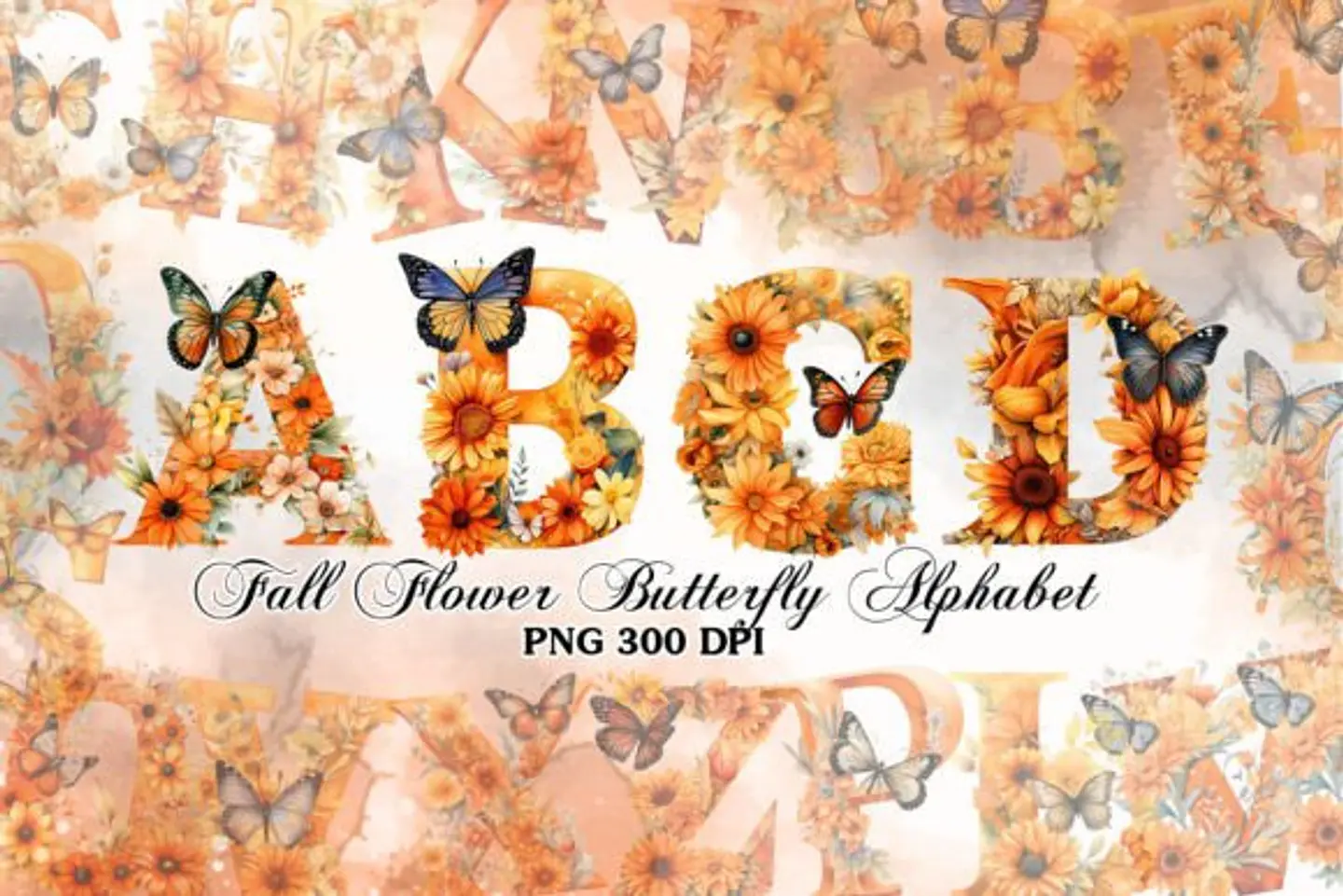 Kit Digital Alfabetos em Png  17