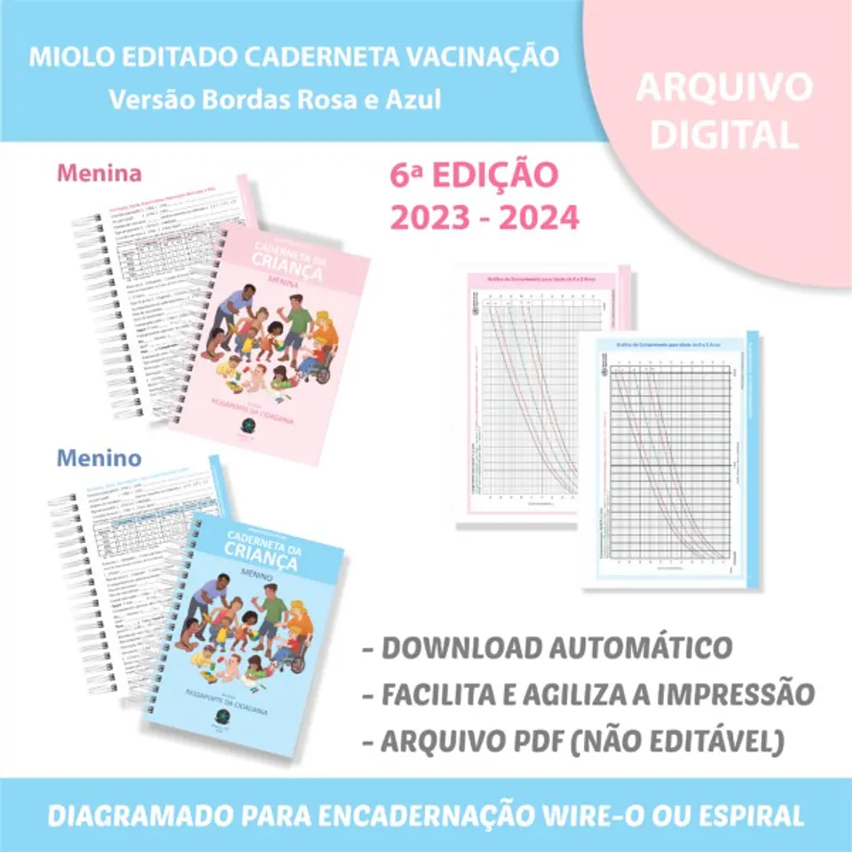 Arquivo Cadernetas de Vacinação 2024 em Pdf  3