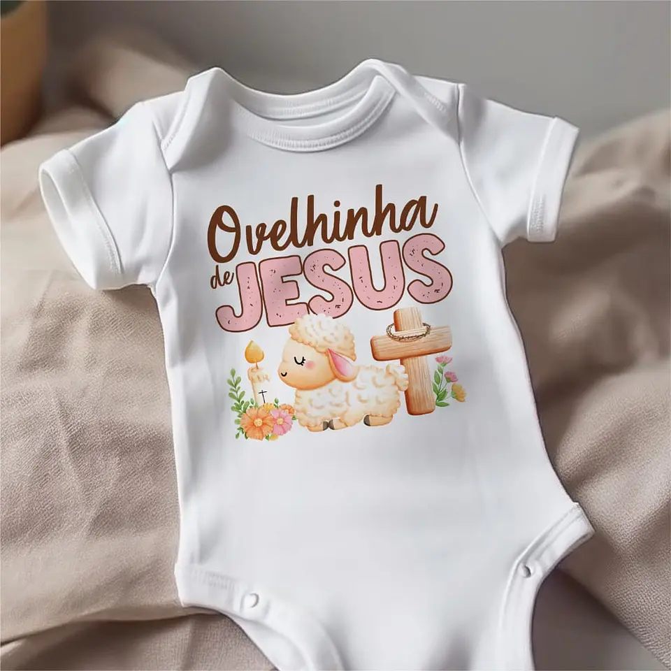 20 Artes para Body Páscoa Cristã Arquivo Editável  10