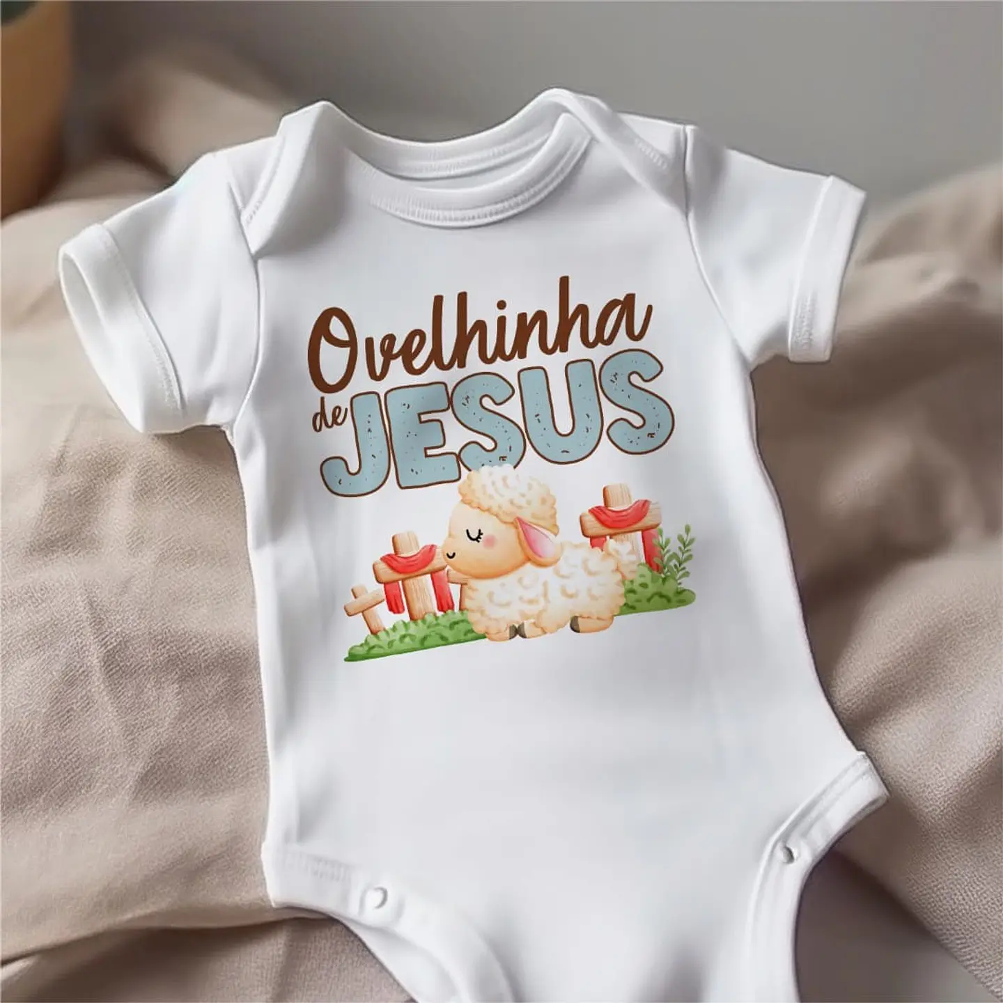 20 Artes para Body Páscoa Cristã Arquivo Editável  11