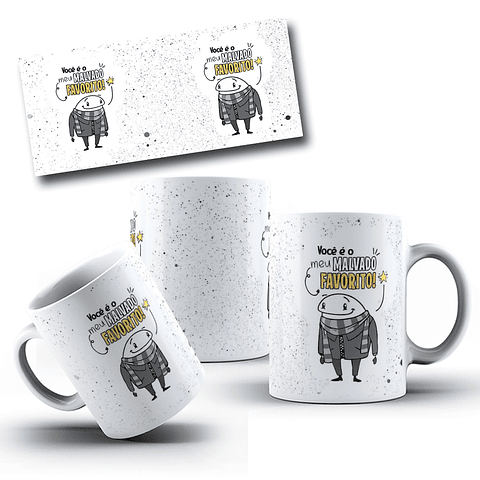 Arte Caneca Você é Meu Malvado Favorito Arquivo em Jpg