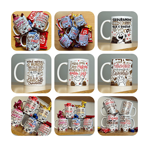 13 Artes para Caneca Páscoa em Jpg