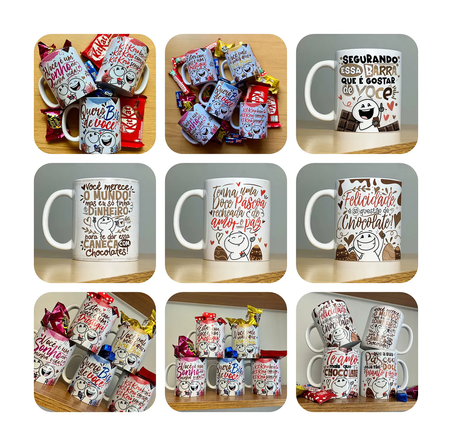 13 Artes para Caneca Páscoa em Jpg 1