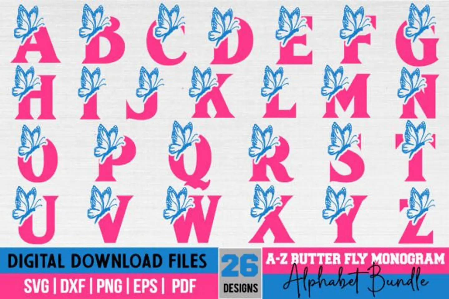 Kit Digital Alfabetos em Png  22