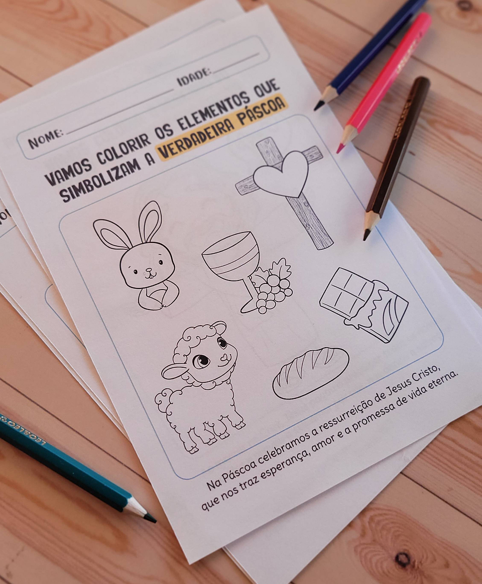 Kit Digital Mimos Páscoa Cristã em Pdf 13