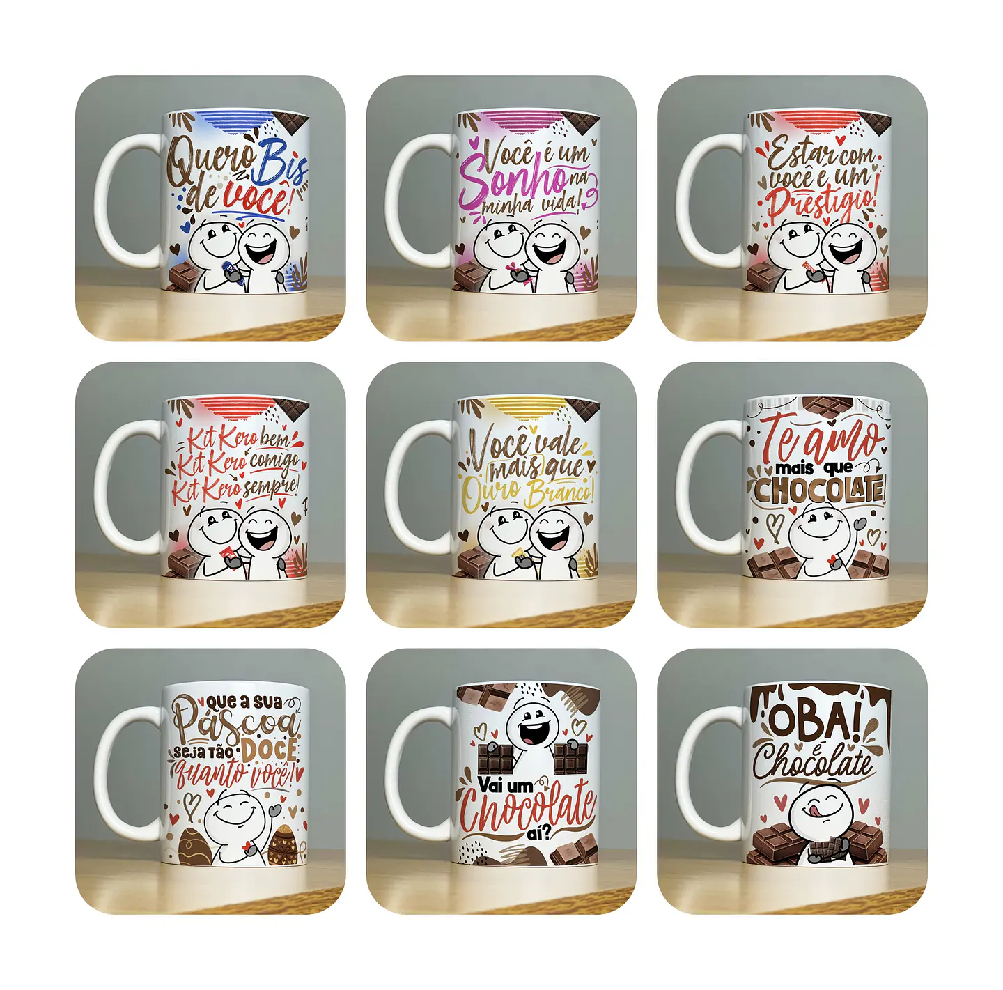 13 Artes para Caneca Páscoa em Jpg 2