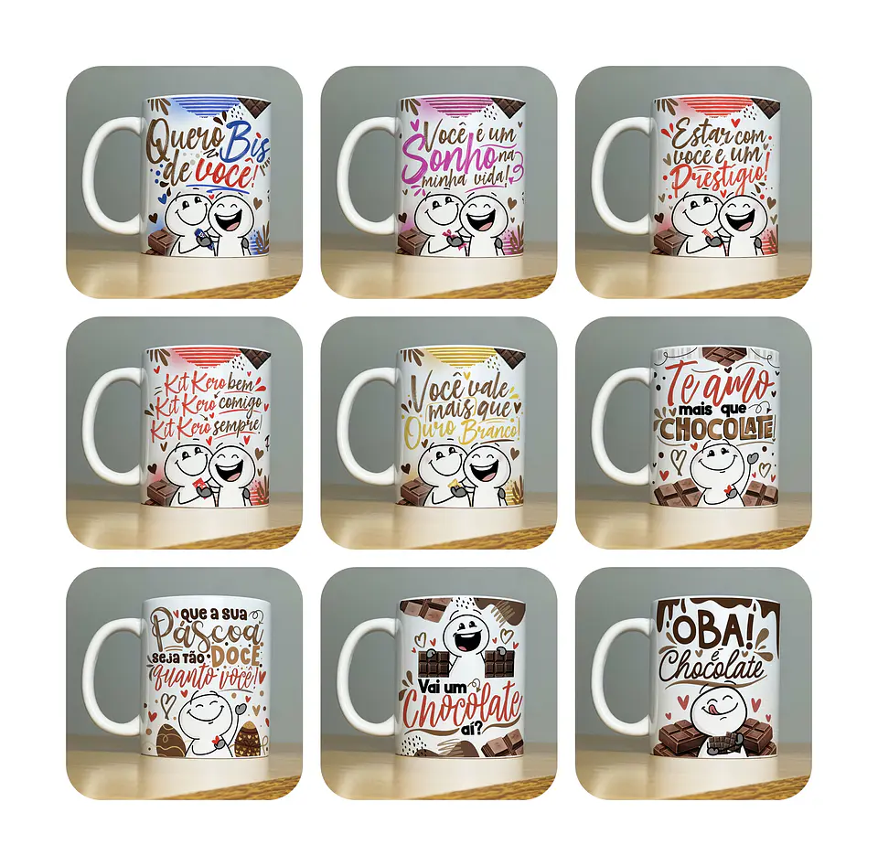 13 Artes para Caneca Páscoa em Jpg 2