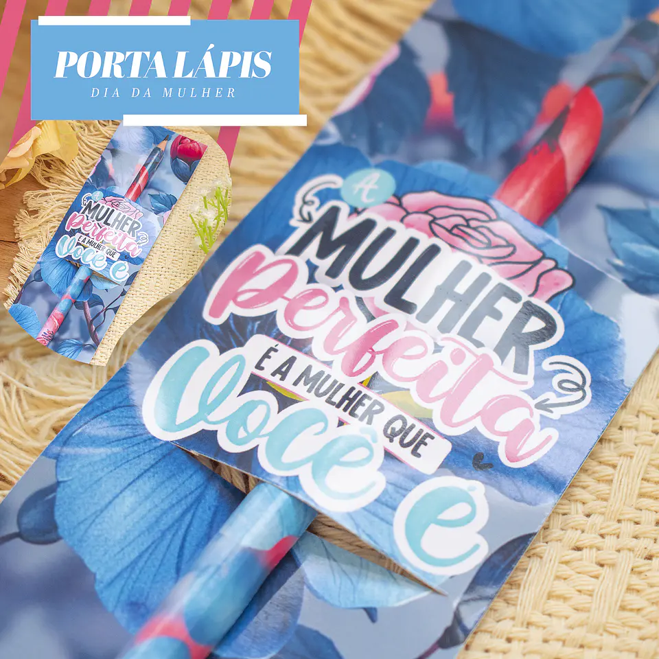 Kit Digital Mimos Dia das Mulheres em Png 8