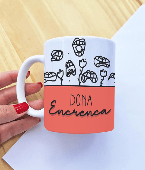 6 Arte para Caneca Mulher Dona Arquivo em Jpg  