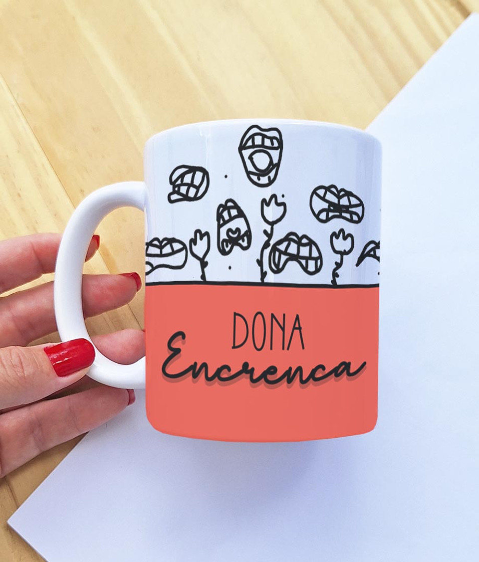 6 Arte para Caneca Mulher Dona Arquivo em Jpg   1