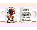 5 Arte para Caneca Santinhos cute Arquivo em Jpg 