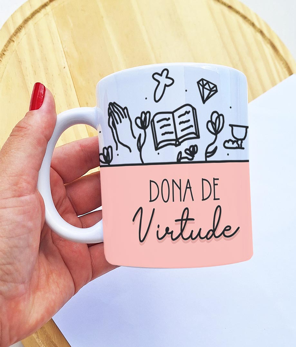 6 Arte para Caneca Mulher Dona Arquivo em Jpg   3