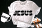6 Arte para Camisa Jesus Religião Arquivo em Png - Thumbnail 5