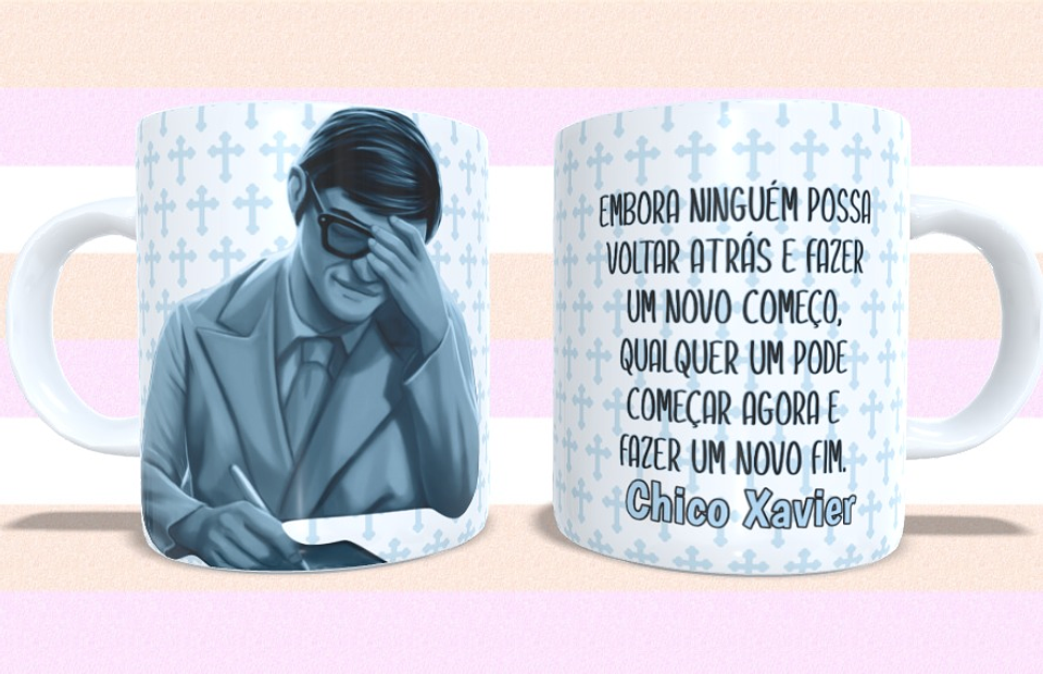 5 Arte para Caneca Santinhos cute Arquivo em Jpg  4