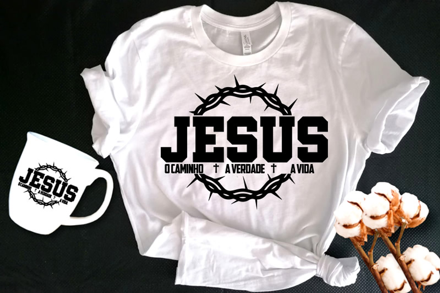 6 Arte para Camisa Jesus Religião Arquivo em Png 6
