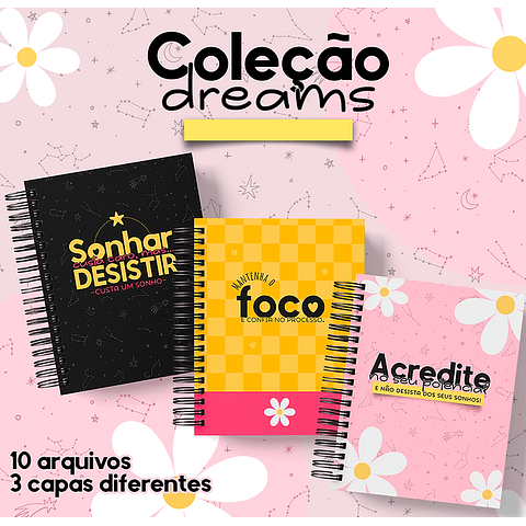 Arquivo Agenda Planner Sonhos 2024 em Pdf  