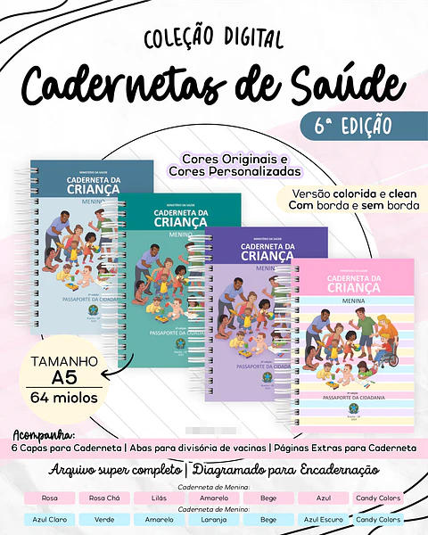 Arquivo Cadernetas da Saúde em Pdf
