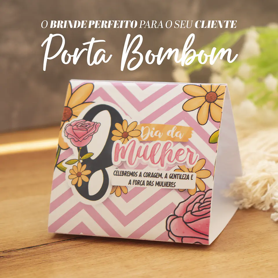 Kit Digital Mimos Dia das Mulheres em Png 12