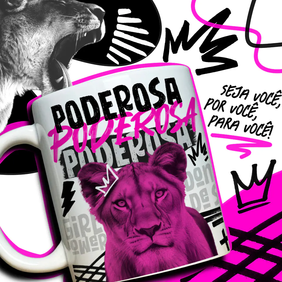 8 Artes para Caneca Mulheres Arquivos em Jpg  8