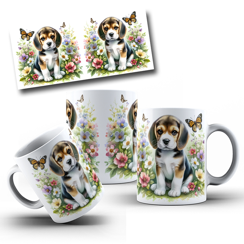 20 Arte para Caneca Animais Pets Arquivo em Jpg 12