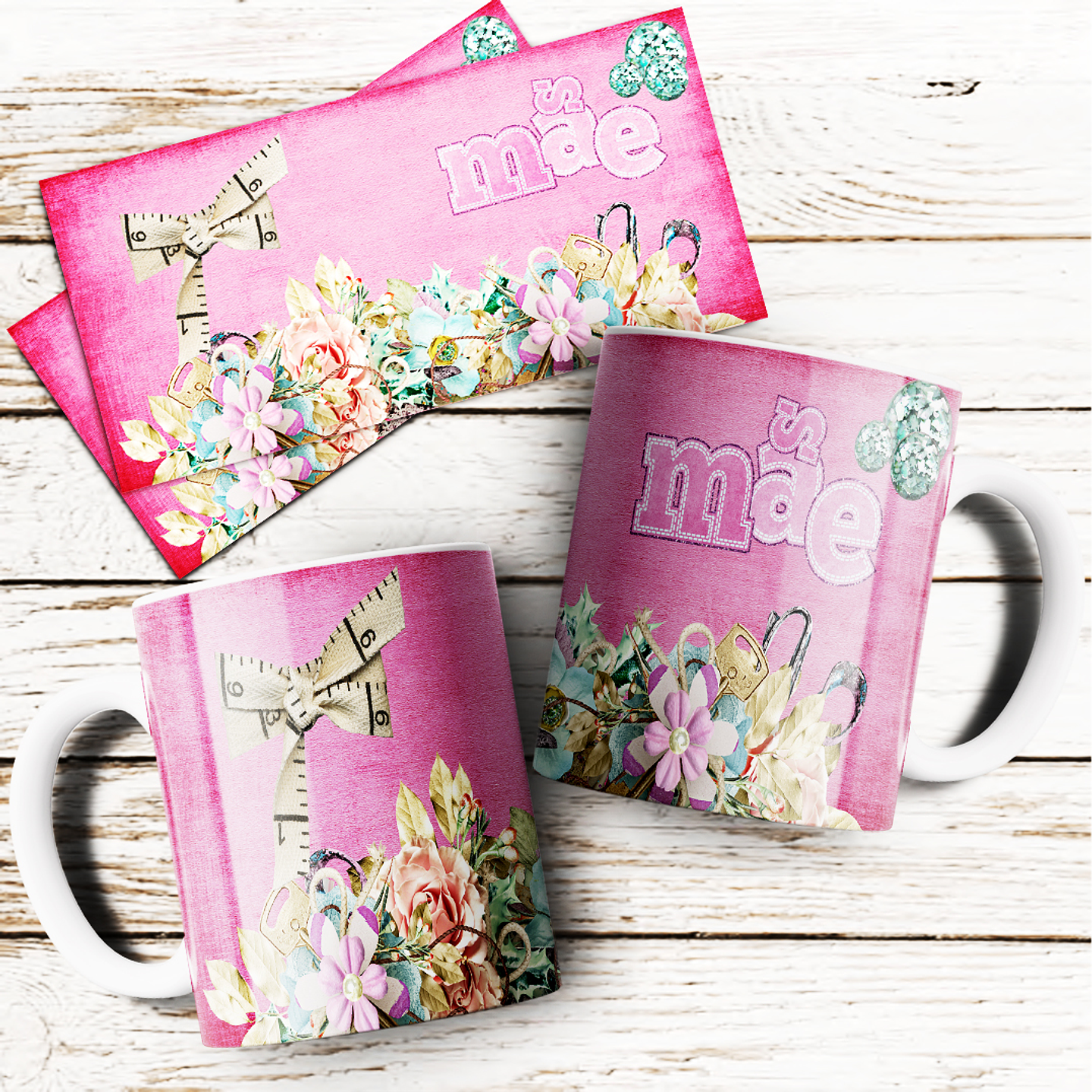 24 Arte para Caneca Dia das Mães Arquivo Editável  1