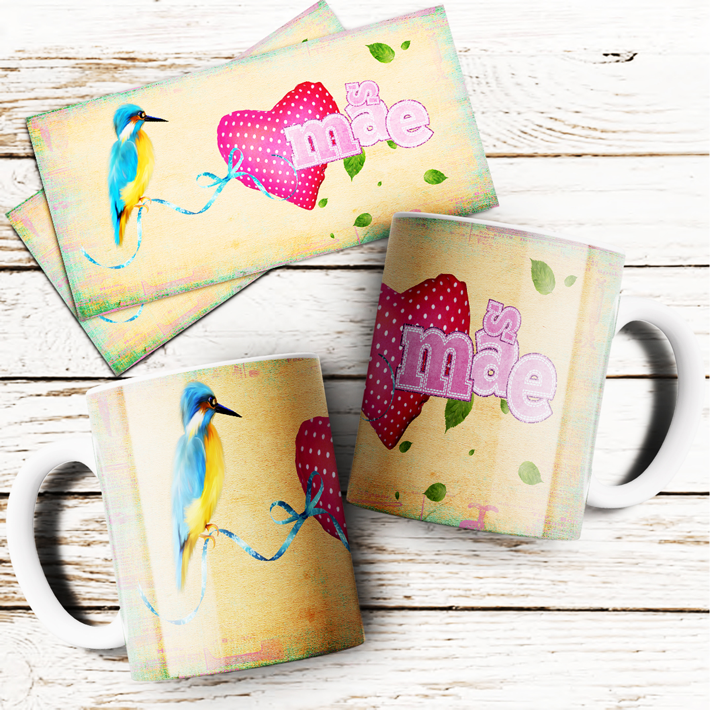 24 Arte para Caneca Dia das Mães Arquivo Editável  3