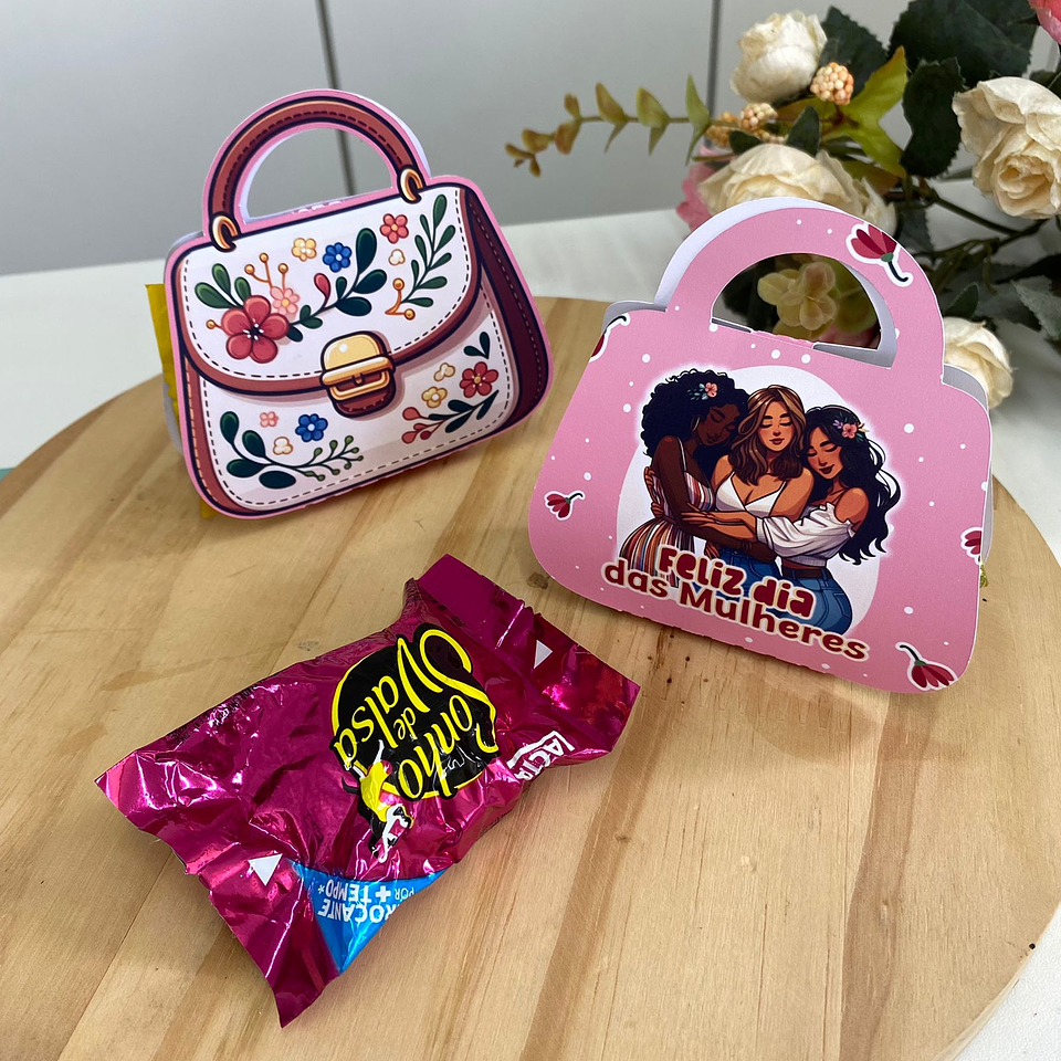 Arquivos de Corte Mimos Dia das Mulheres em Png  5