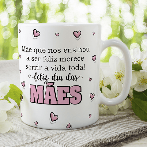 21 Arte para Caneca Dia das Mães Profissões Arquivo Editável