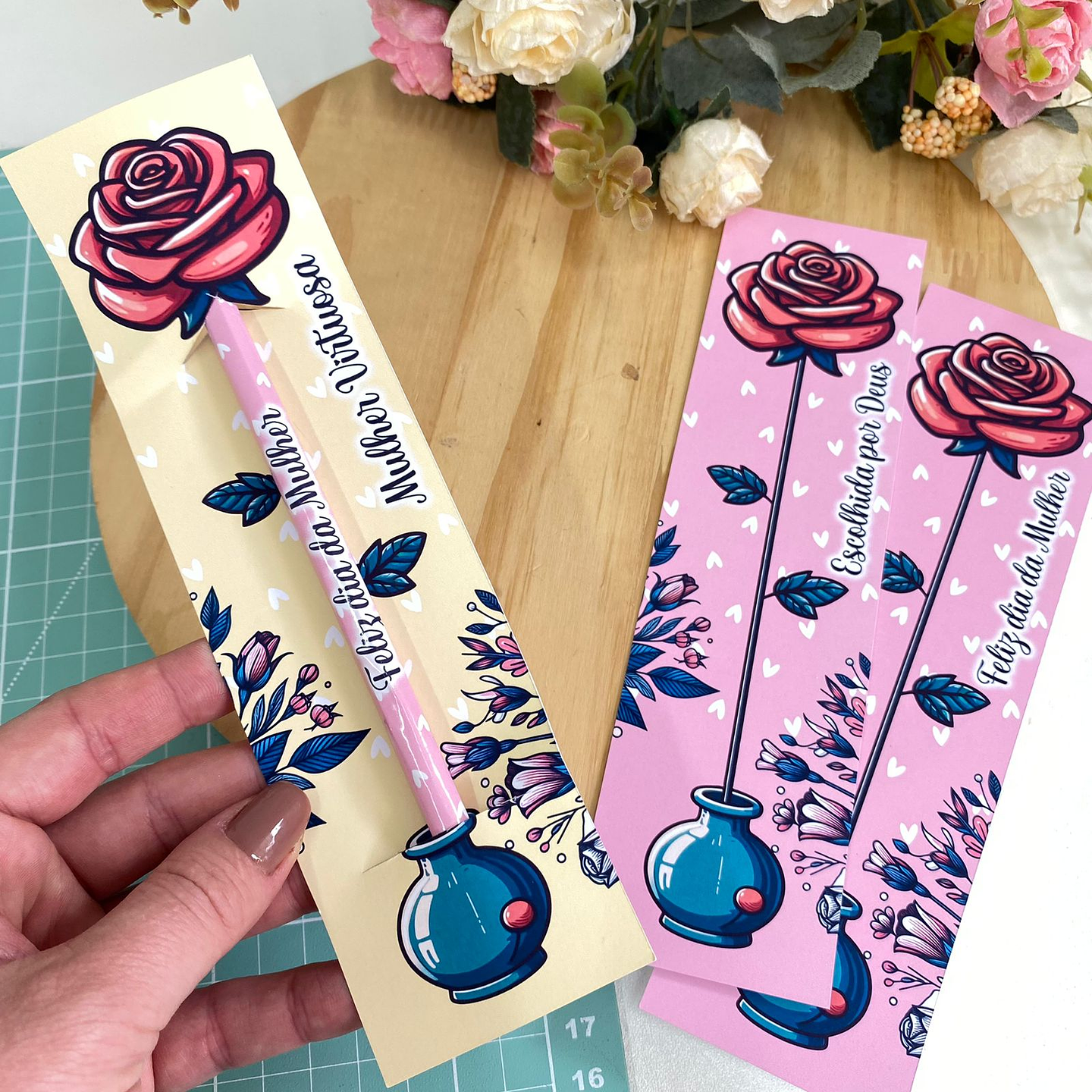 Arquivos de Corte Mimos Dia das Mulheres em Png  10