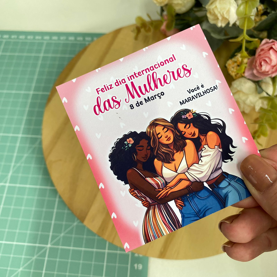 Arquivos de Corte Mimos Dia das Mulheres em Png  11