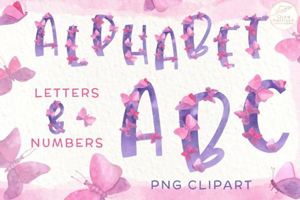 Kit Digital Alfabetos em Png  11