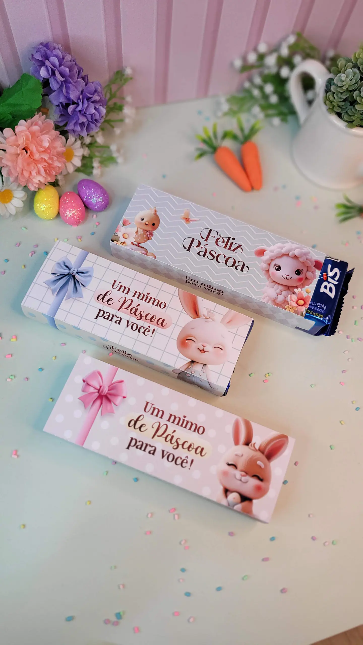 Kit Digital Mimos Doce Páscoa em Png 5