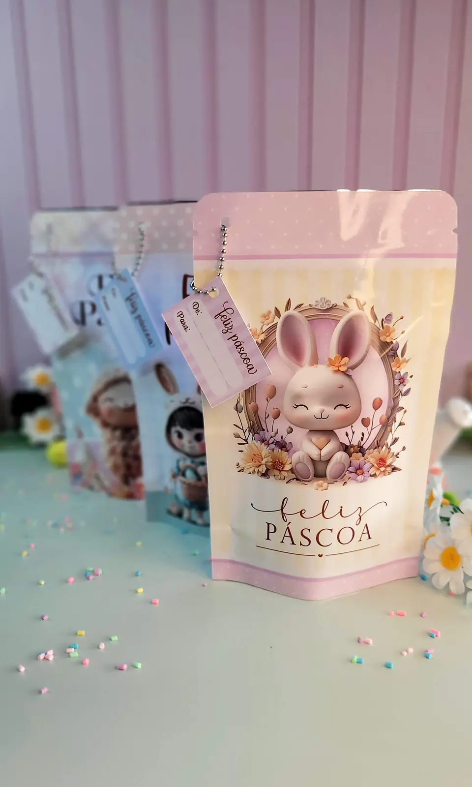 Kit Digital Mimos Doce Páscoa em Png 7