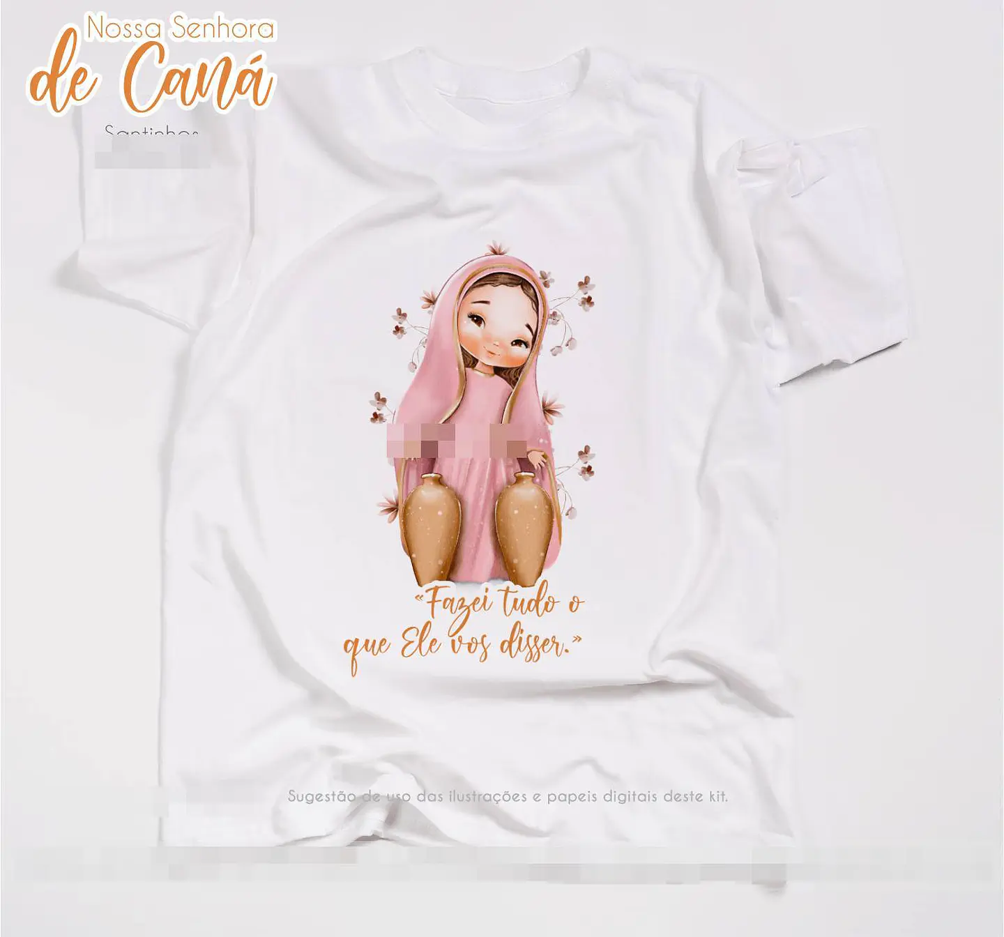 Kit Digital Nossa Senhora de Caná em Png 5