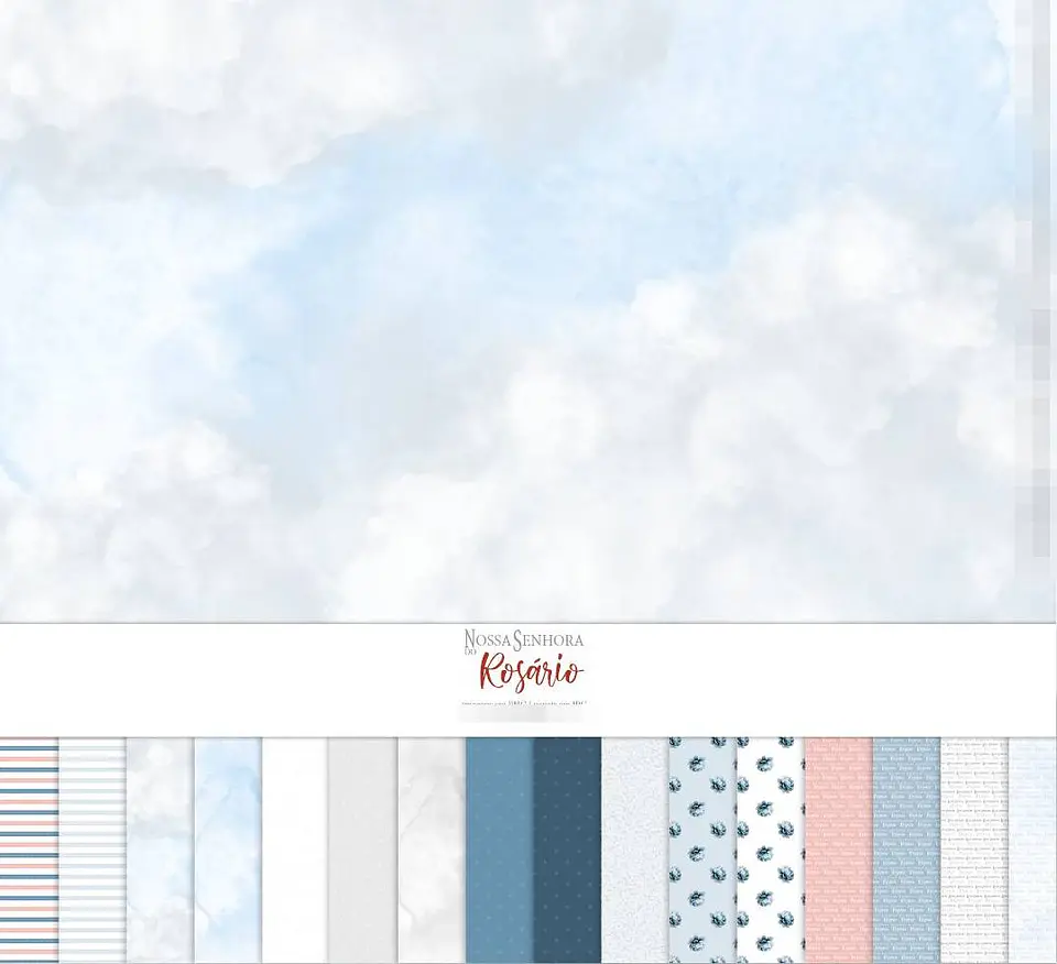 Kit Digital Nossa Senhora do Rosário em Png 6
