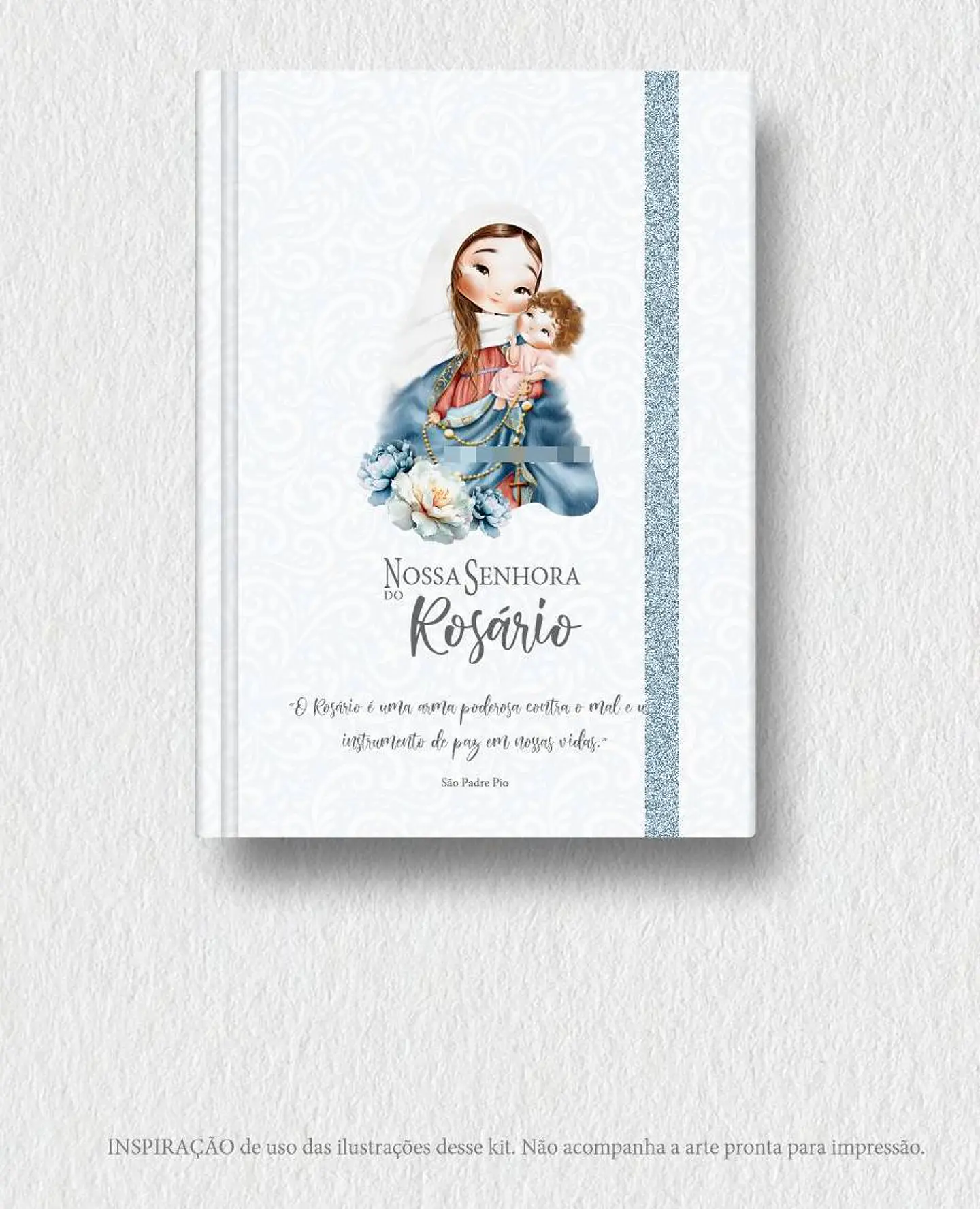 Kit Digital Nossa Senhora do Rosário em Png 7