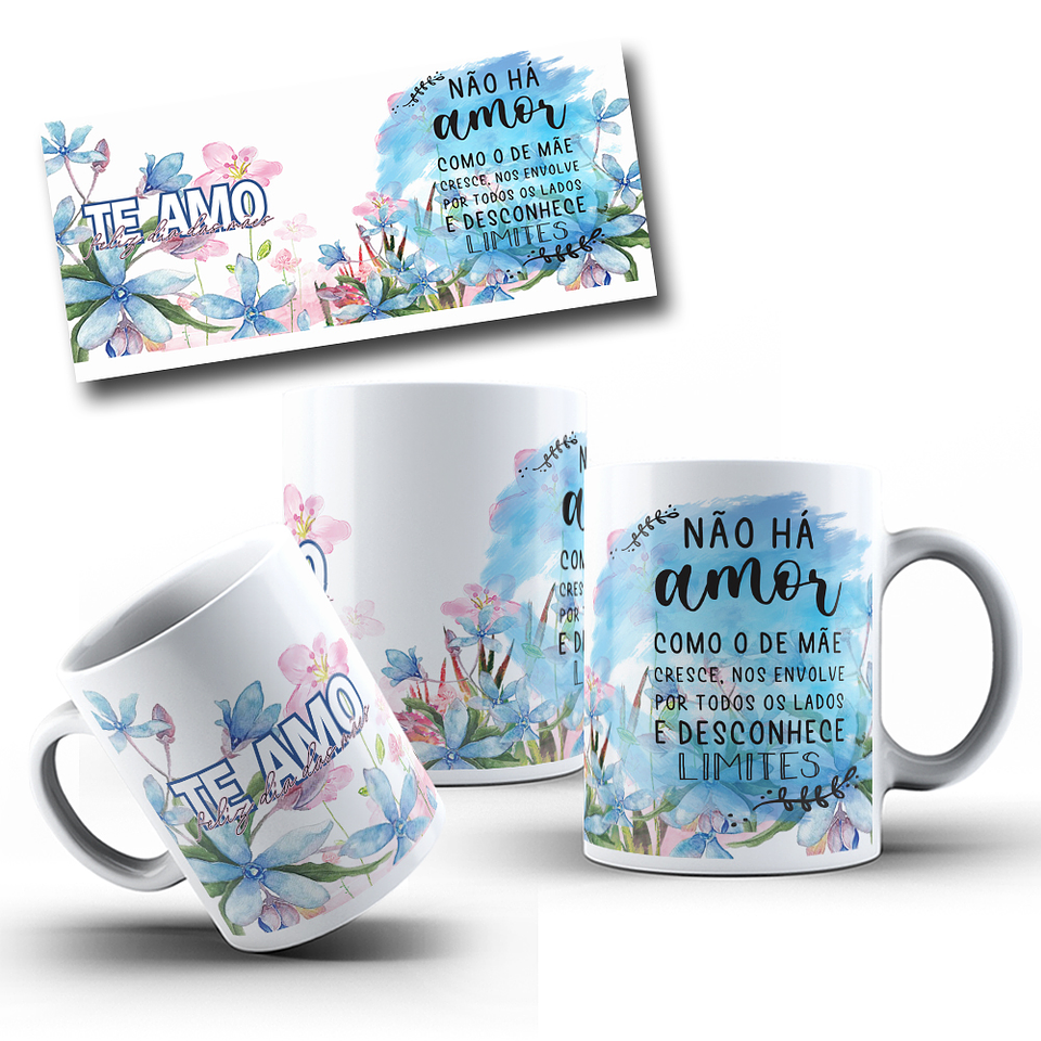 30 Arte para Caneca Ee Azulejo Dia das Mães Arquivo Editável 6